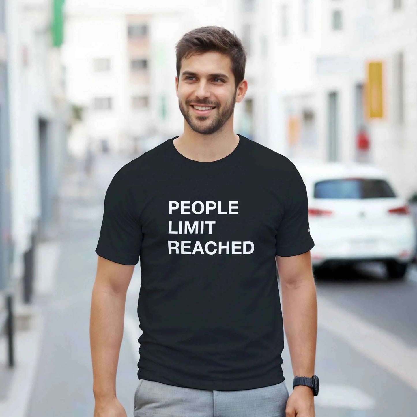 PLAINSPEAK - PEOPLE LIMIT REACHED - Unisex Crewneck T