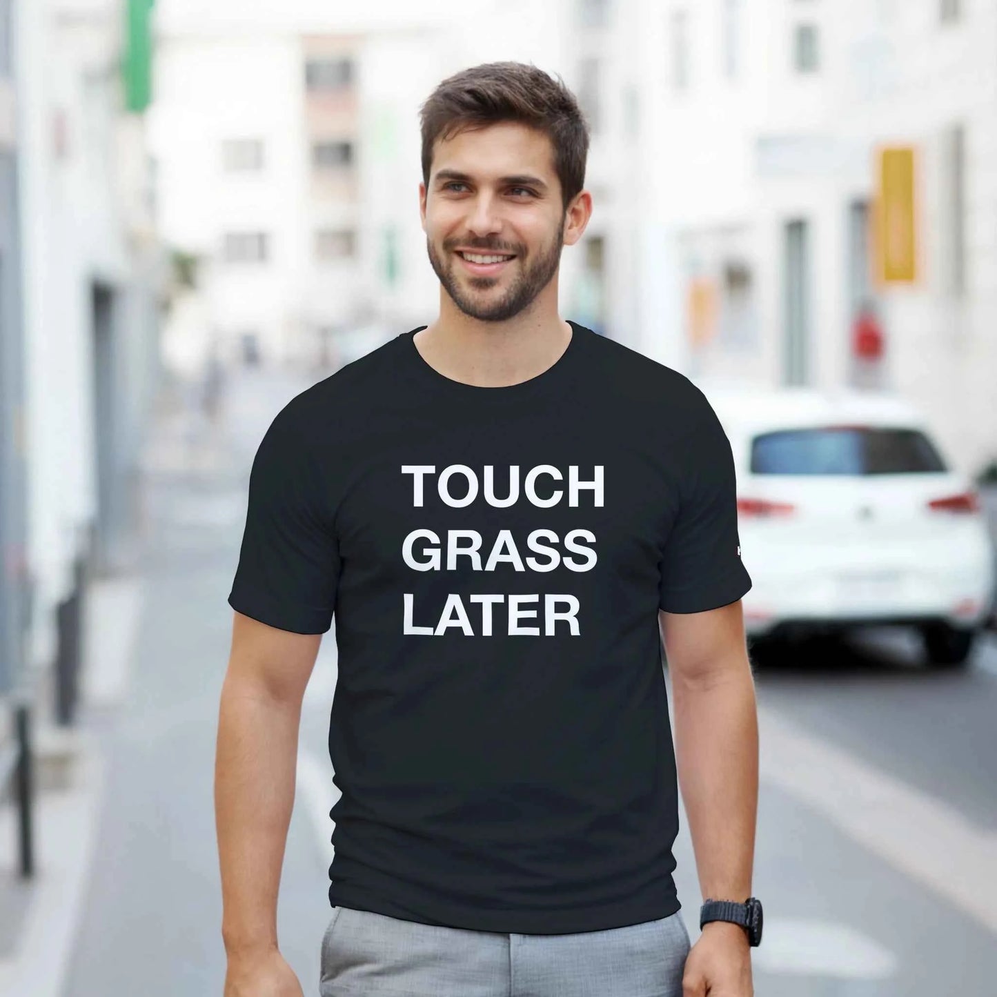 PLAINSPEAK - TOUCH GRASS LATER - Unisex Crewneck T