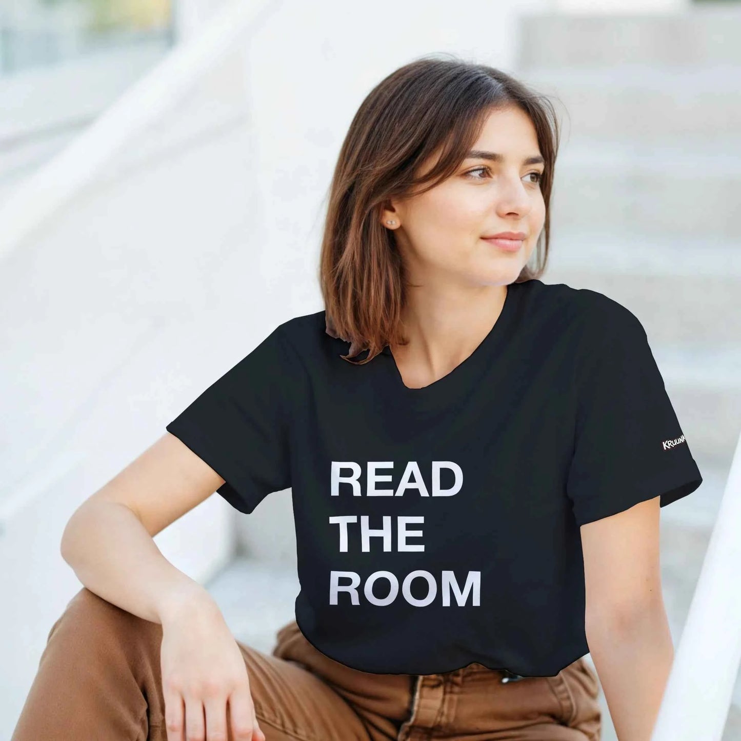 PLAINSPEAK - READ THE ROOM - Unisex Crewneck T