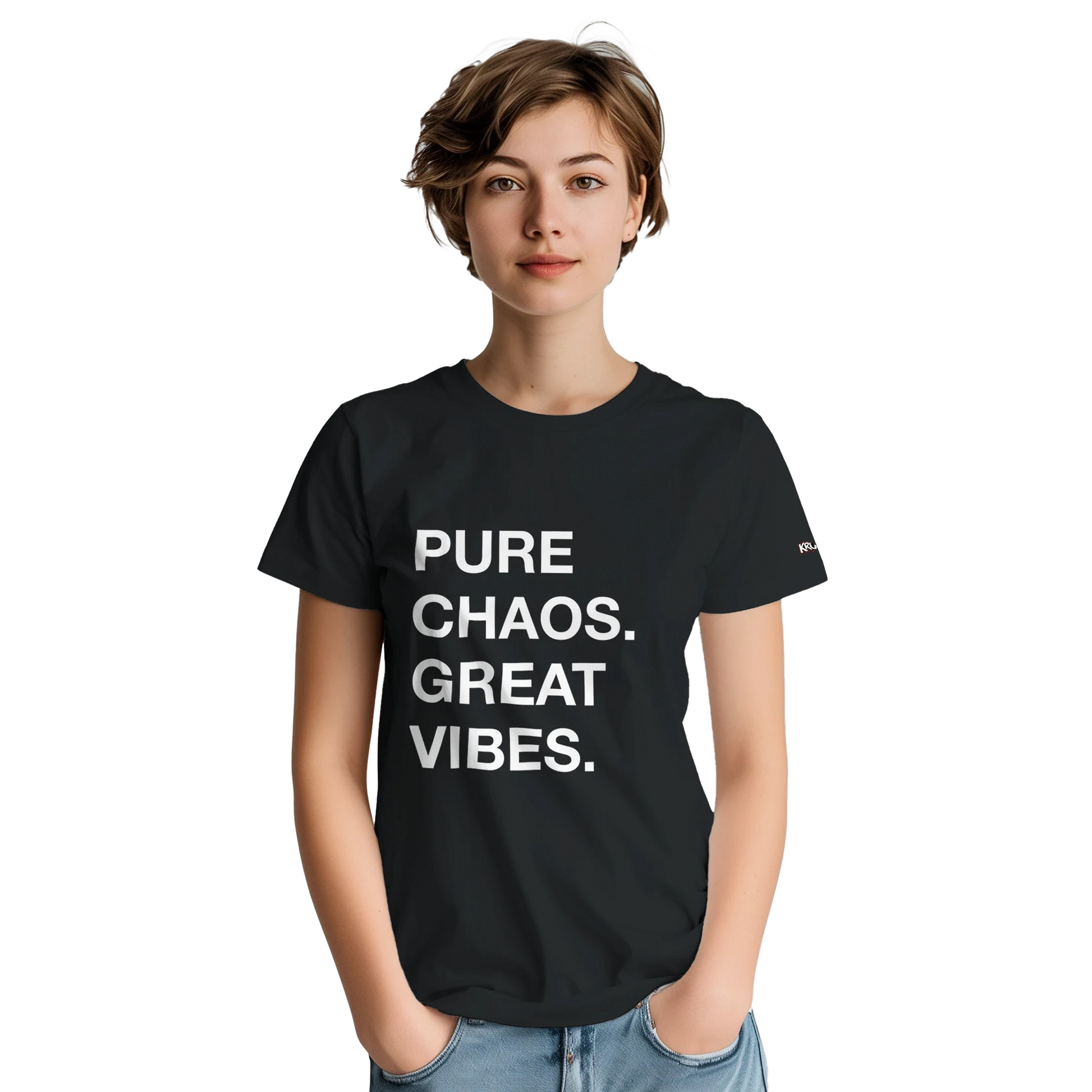PLAINSPEAK - CHAOS VIBES - Unisex Crewneck T