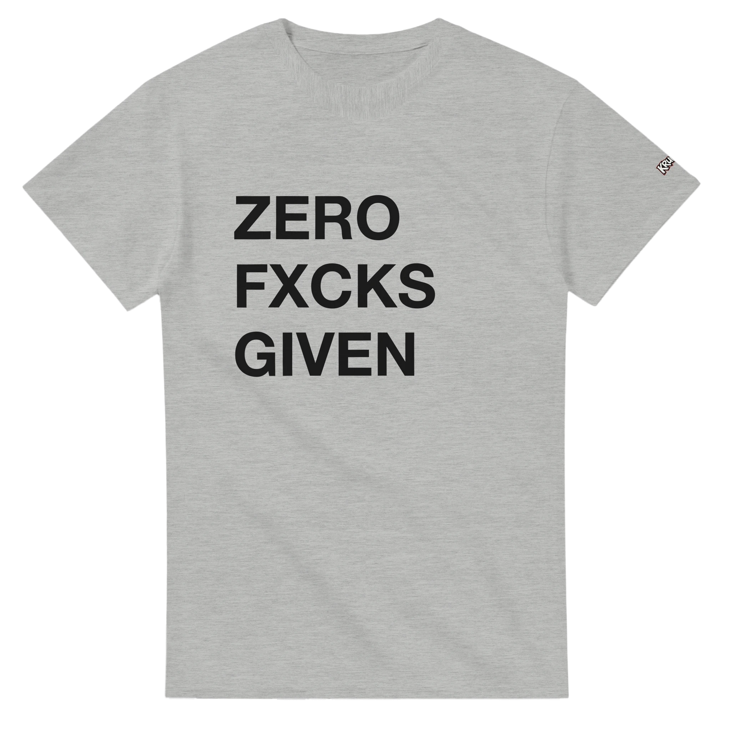 PLAINSPEAK - ZERO FXCKS GIVEN - Unisex Crewneck T