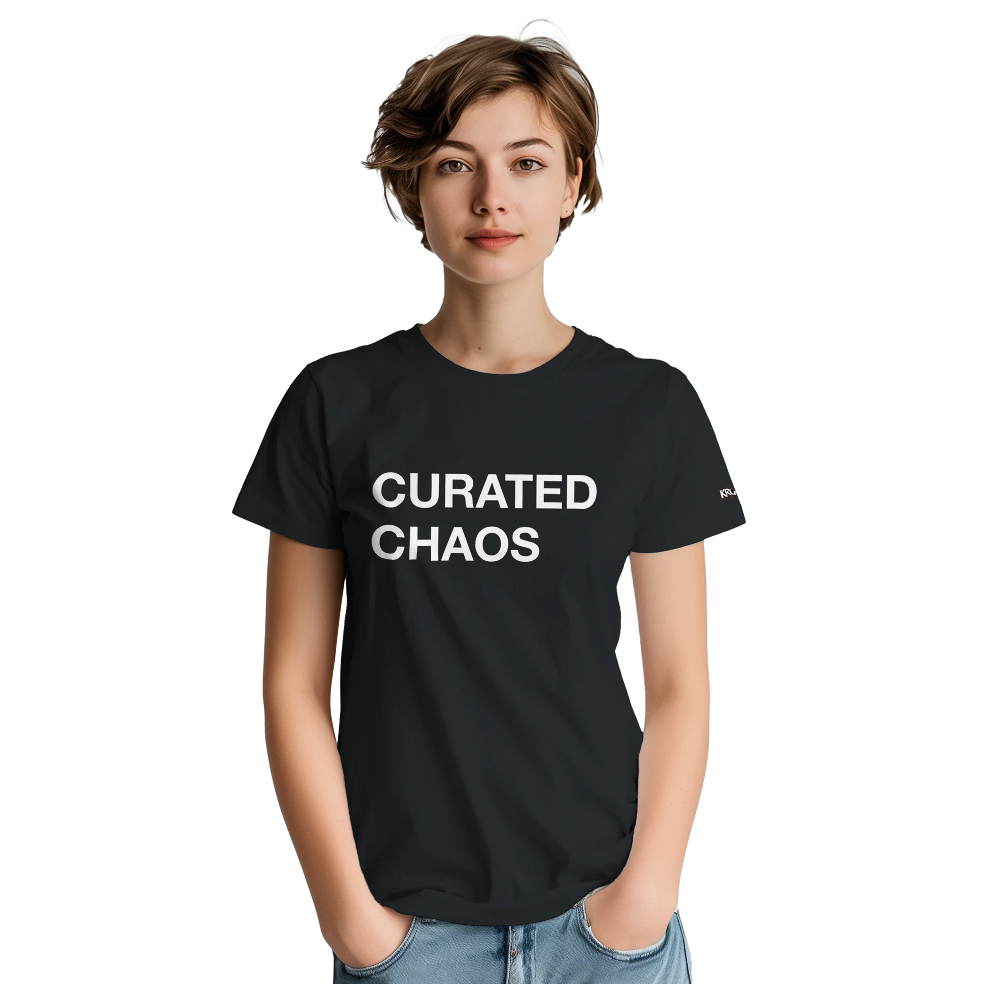 PLAINSPEAK - CURATED CHAOS - Unisex Crewneck T