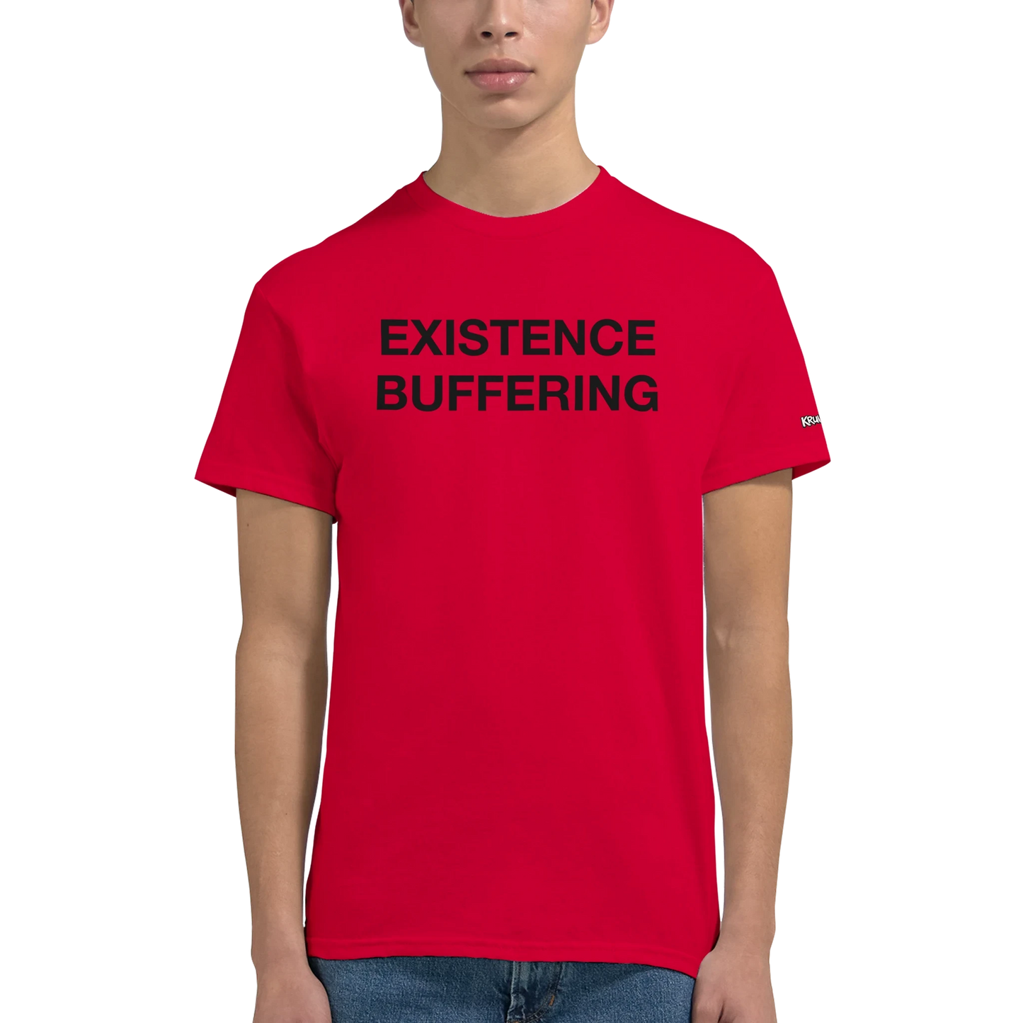 PLAINSPEAK - EXISTENCE BUFFERING - Unisex Crewneck T