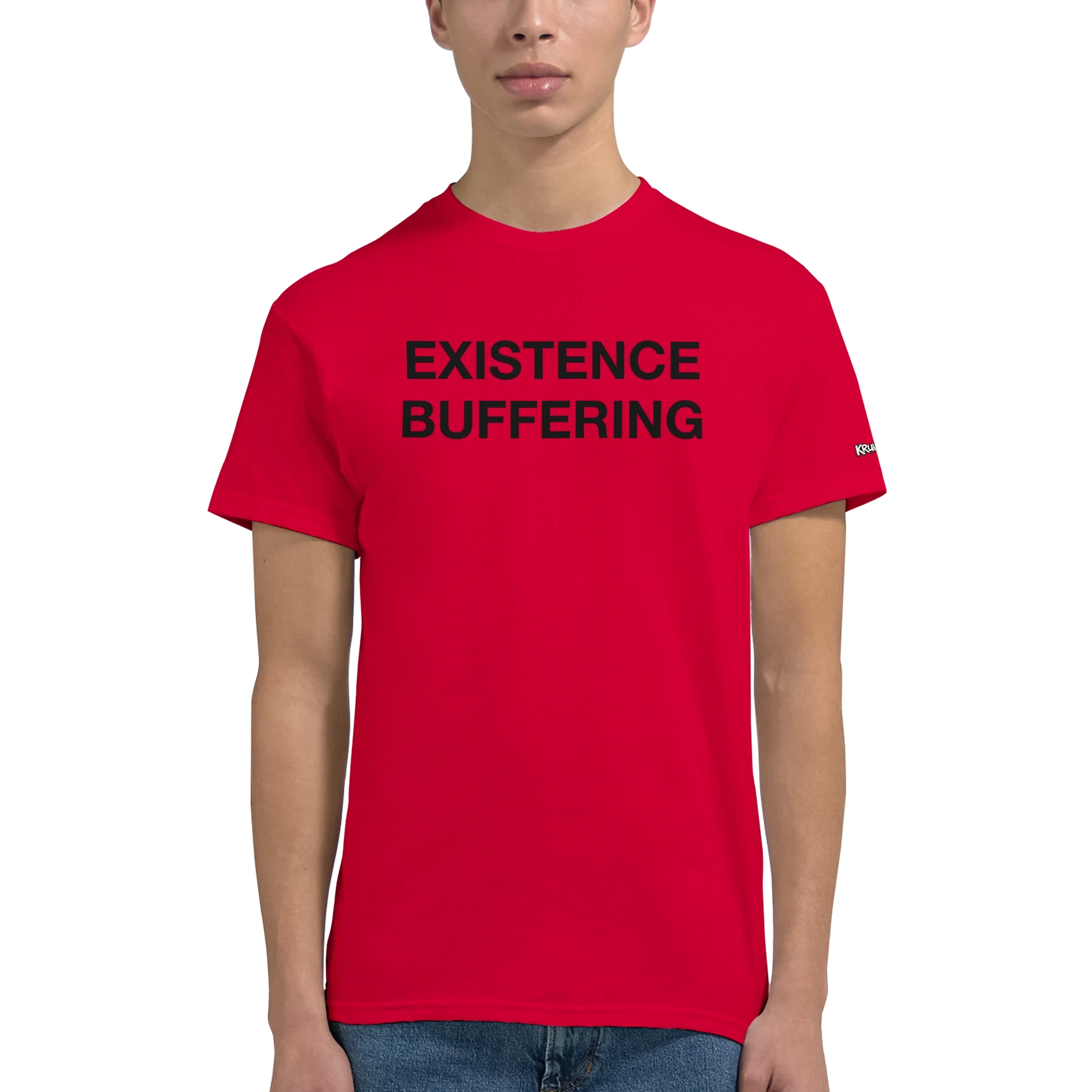 PLAINSPEAK - EXISTENCE BUFFERING - Unisex Crewneck T