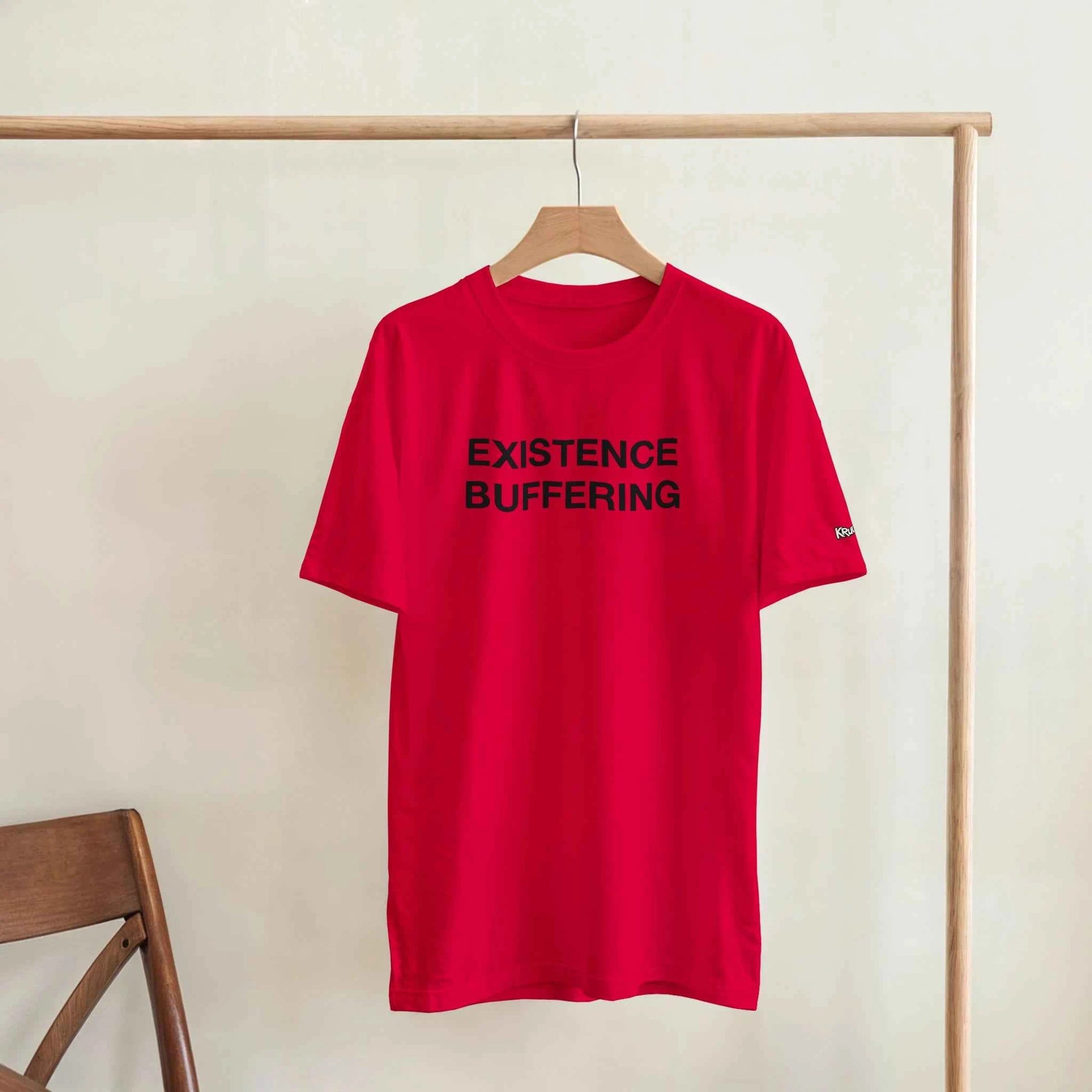 PLAINSPEAK - EXISTENCE BUFFERING - Unisex Crewneck T