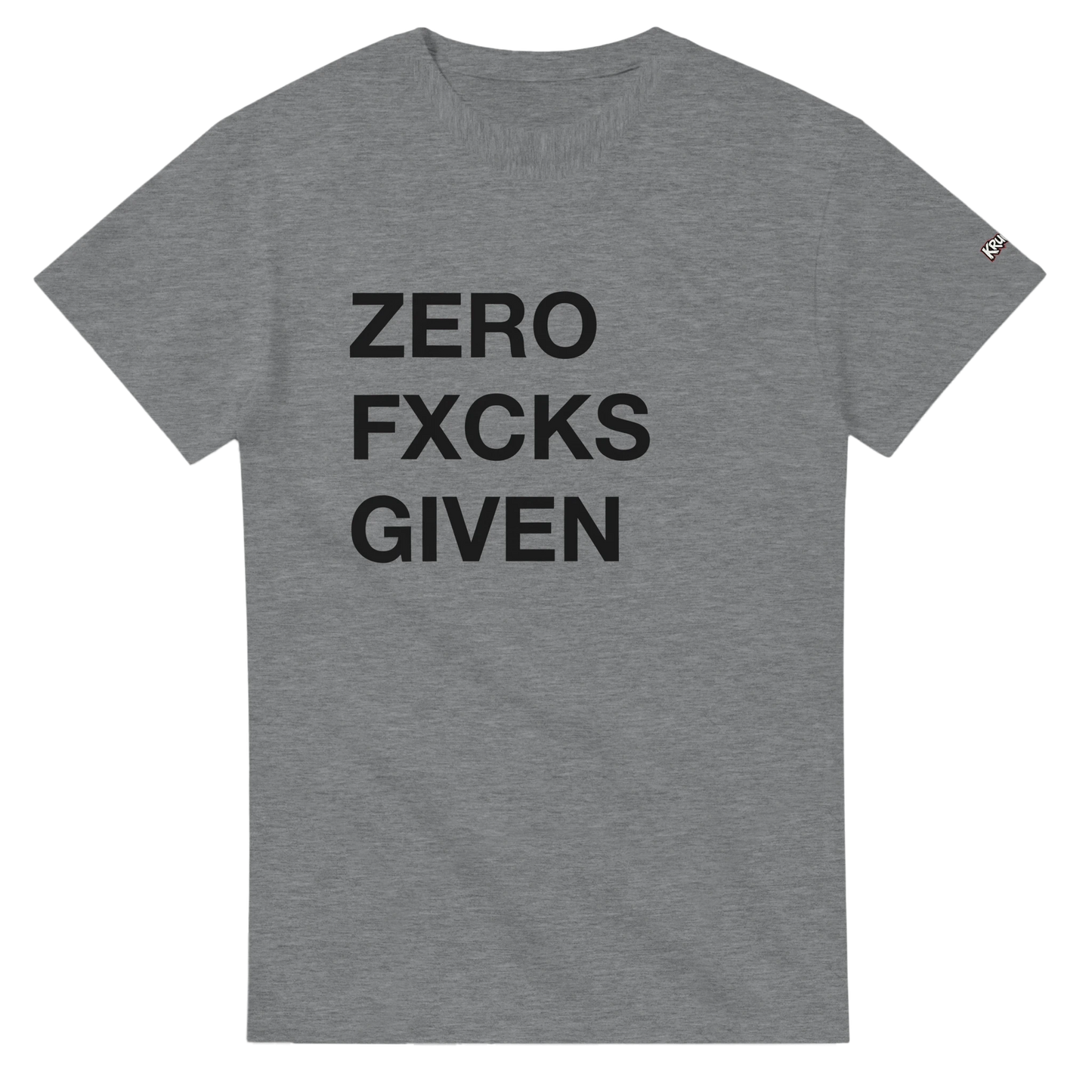 PLAINSPEAK - ZERO FXCKS GIVEN - Unisex Crewneck T