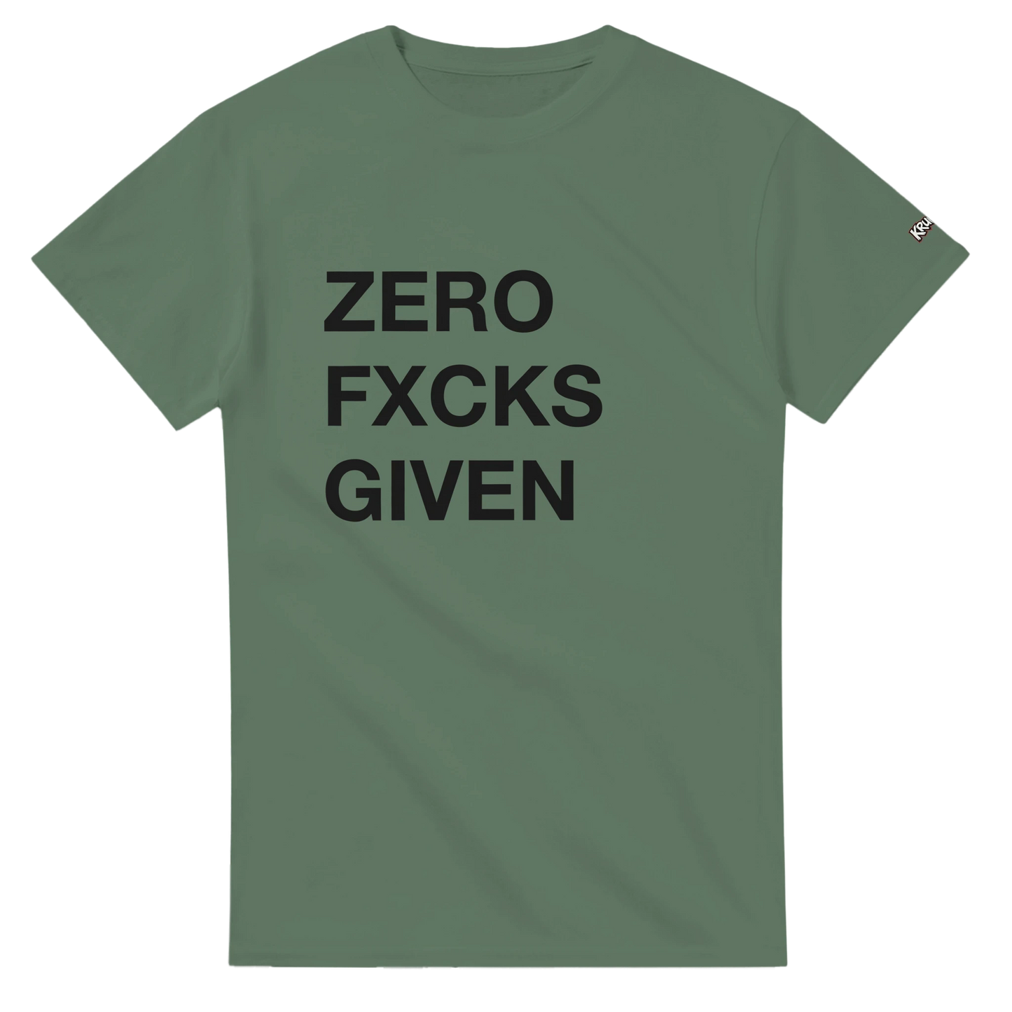 PLAINSPEAK - ZERO FXCKS GIVEN - Unisex Crewneck T