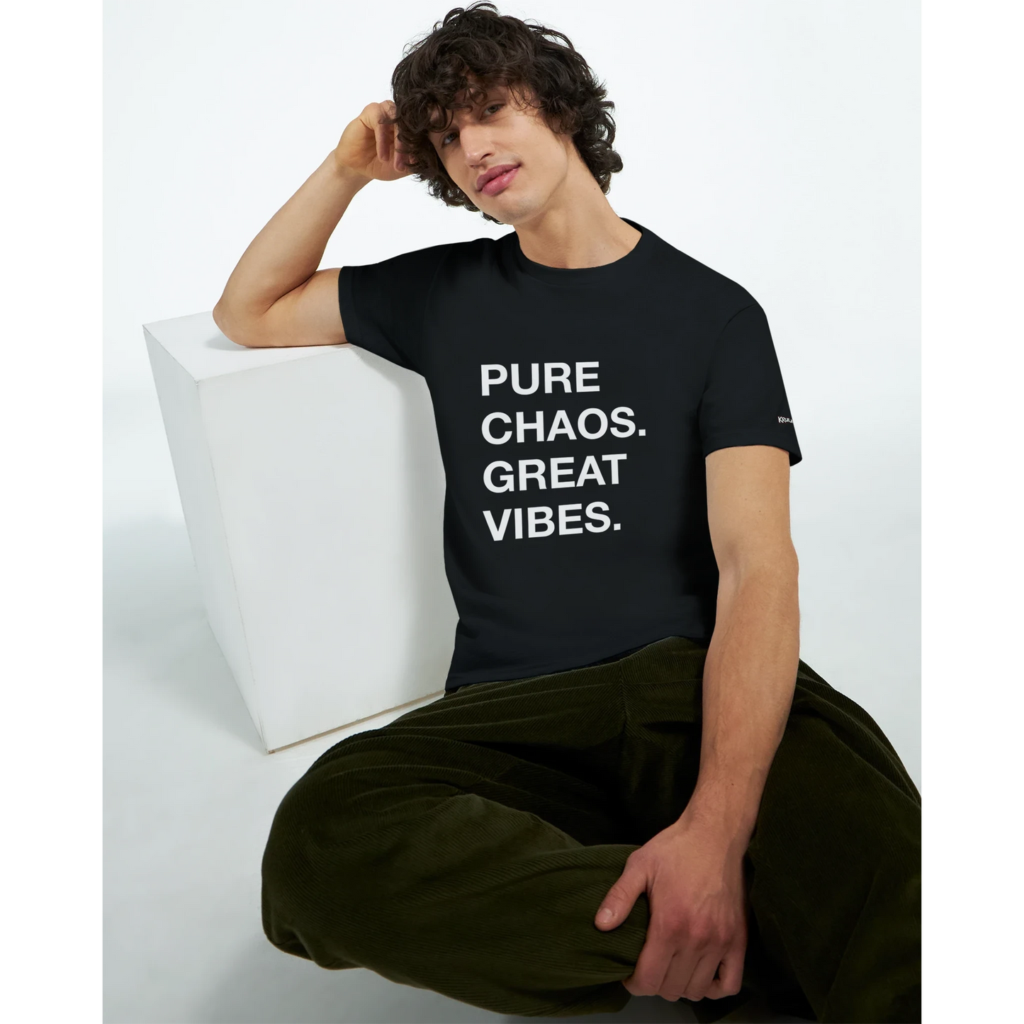 PLAINSPEAK - CHAOS VIBES - Unisex Crewneck T